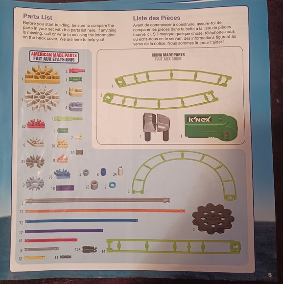 K'Nex 51438 TYPHOON FRENZY ROLLER COASTER BUILDING SET Building Kit - Picture 5 of 8